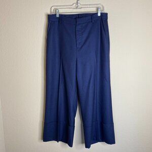sea new york cuffed wide leg cropped pants